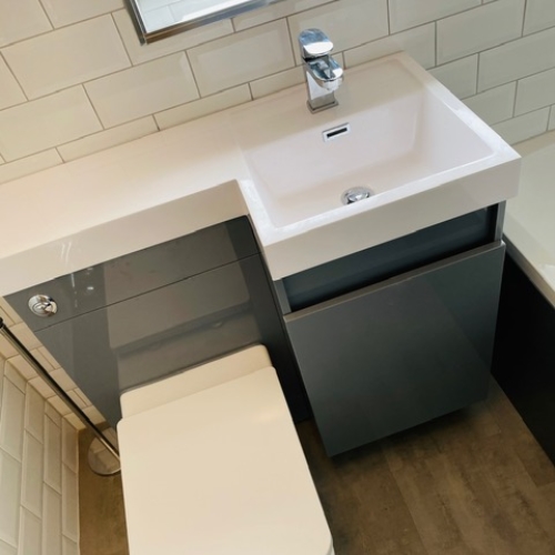 Fitted bathroom Lichfield by Pro-Fit Interiors